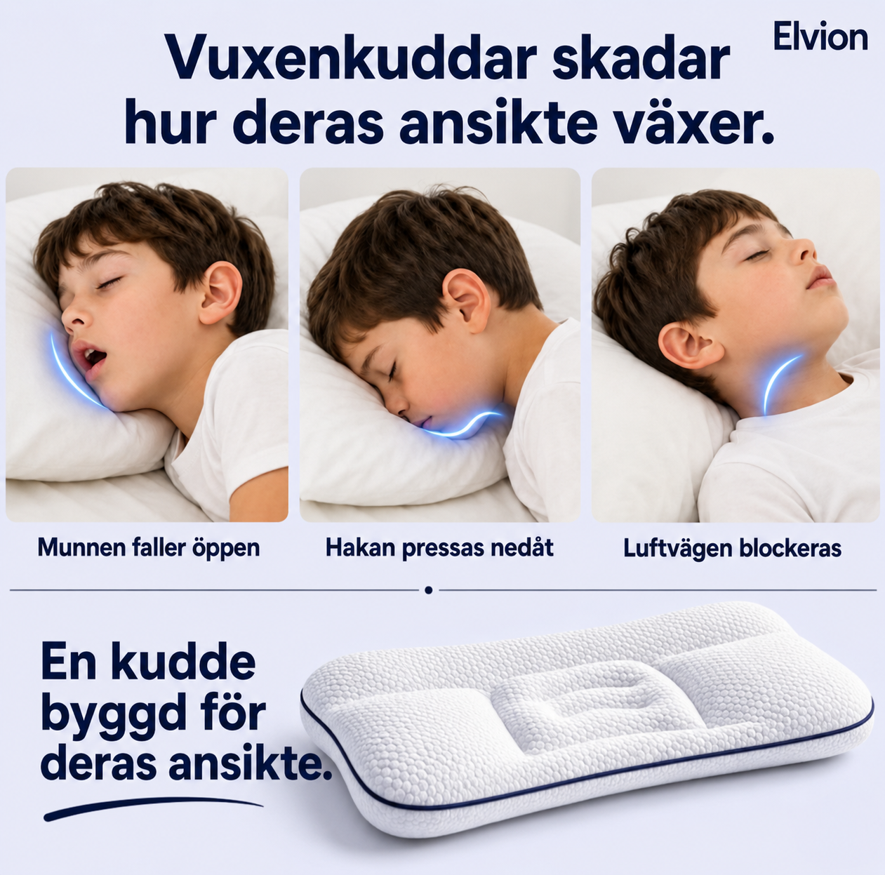 Elvion – Ergonomisch kinderkussen