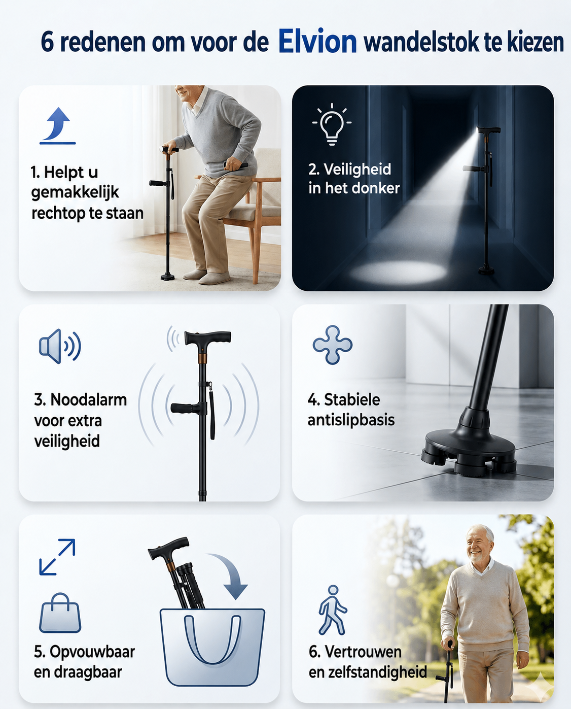 Elvion - Meer stabiliteit, meer zelfstandigheid, minder valangst.