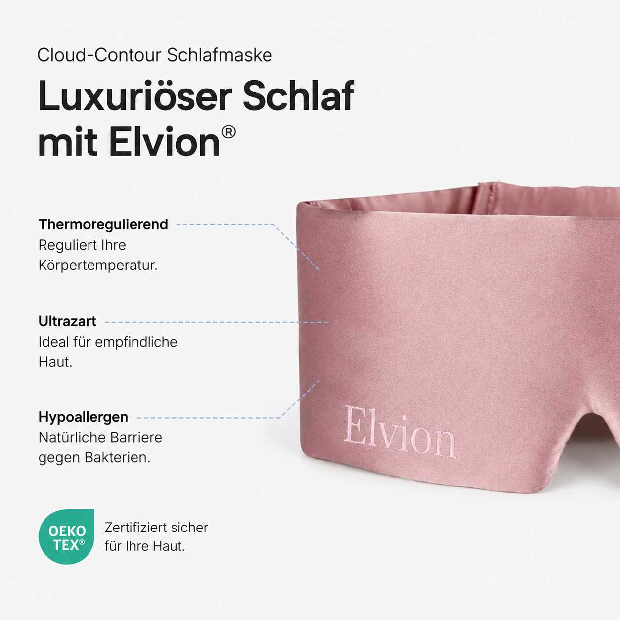 Elvion – Ergonomisk sovmask