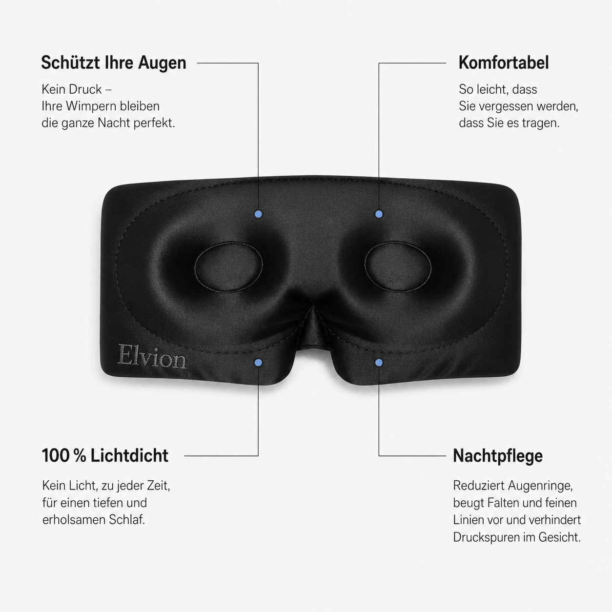 Elvion – Ergonomisk sovmask