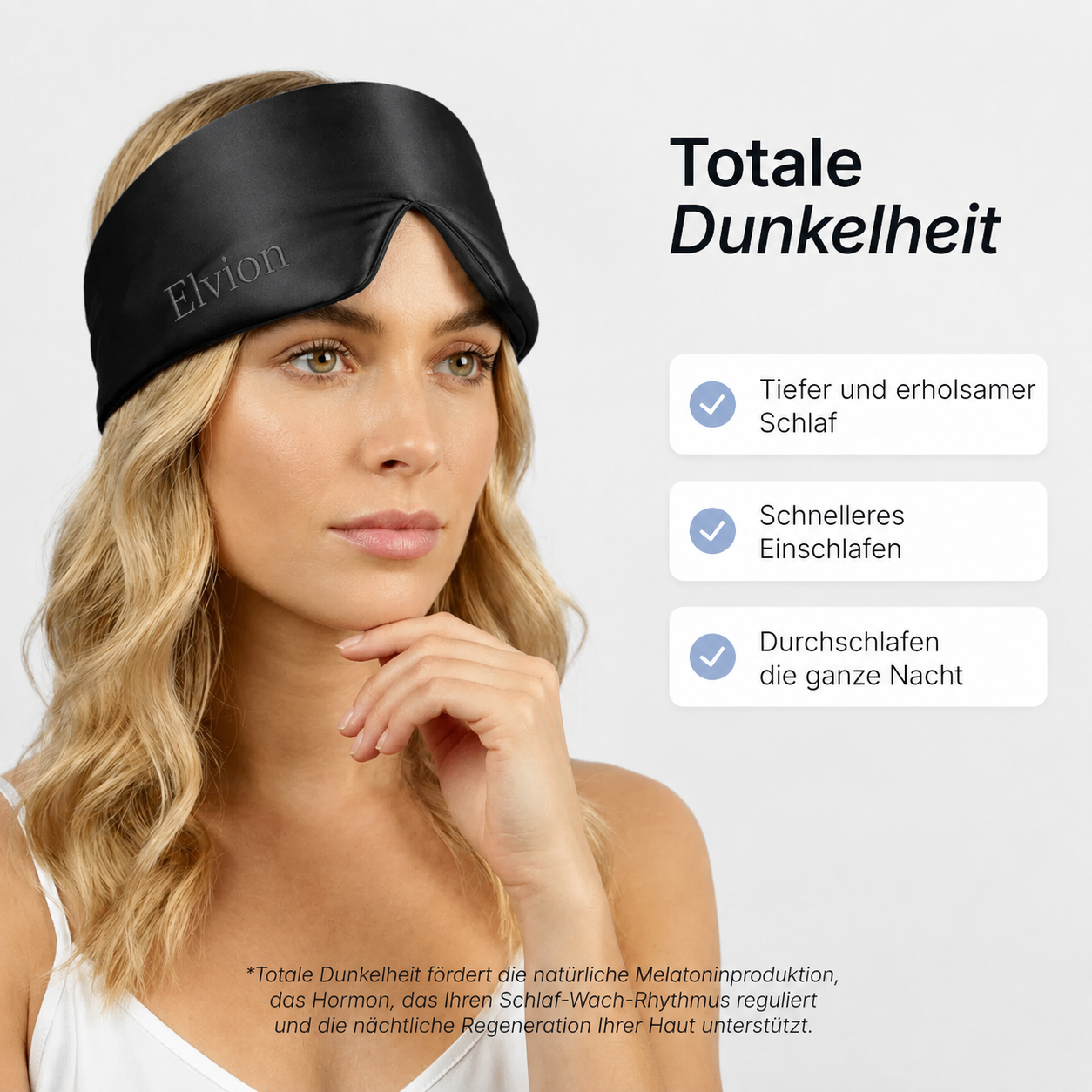 Elvion – Ergonomisk sovmask