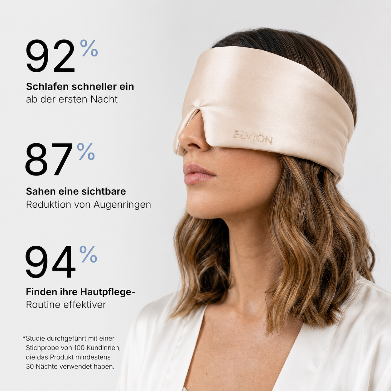 Elvion – Ergonomisk sovmask